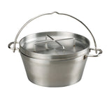 ステンレスダッチオーブン10インチセット