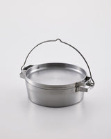 ステンレスダッチオーブン10インチハーフ