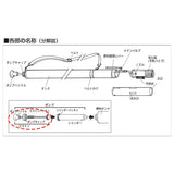 ポンプピストン一式(棒状灯油式バーナー用)