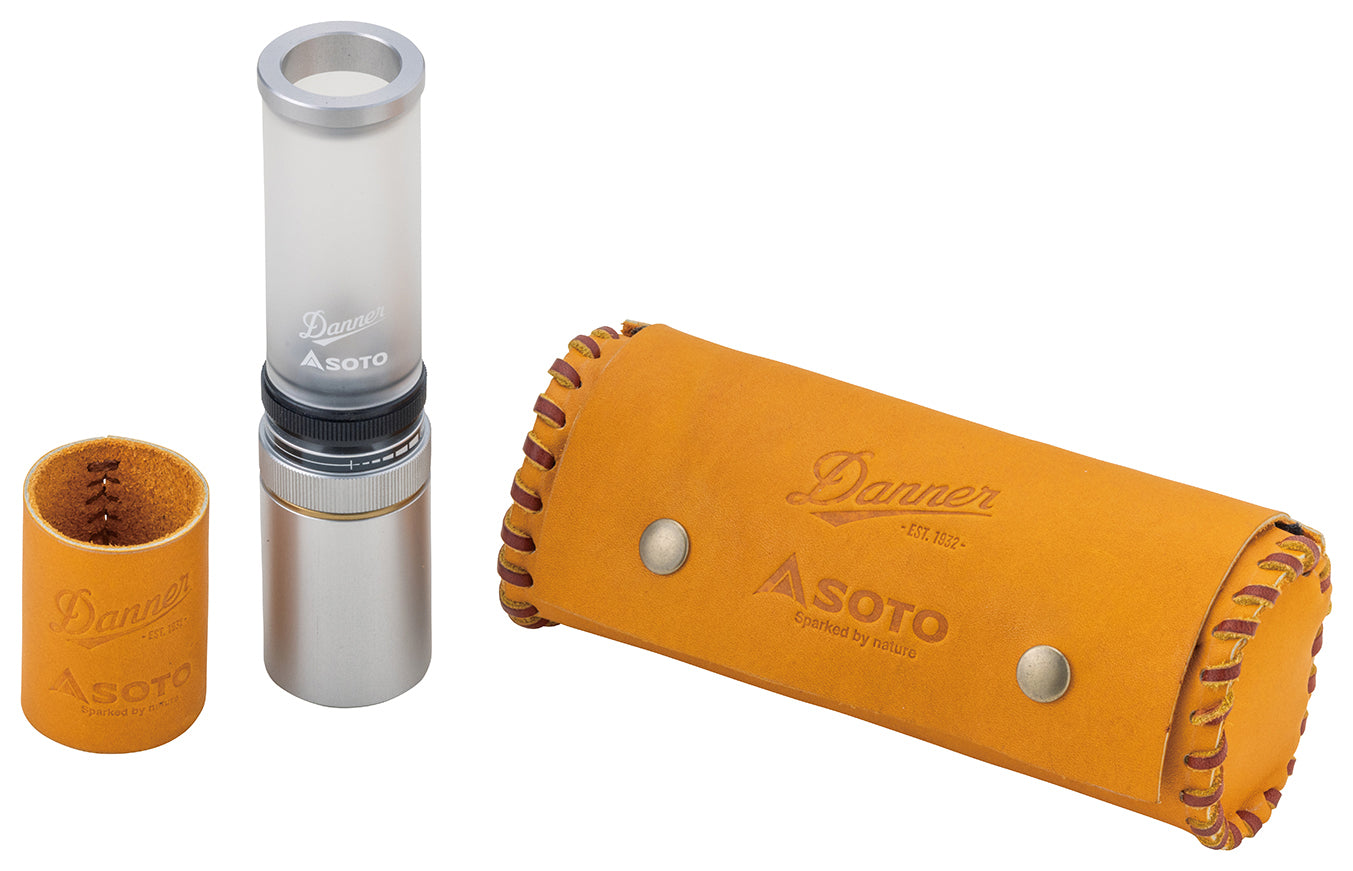 SOTO hinoto SOD-251 レザーケース付き LEDランタン付 - ライト/ランタン