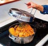 ステンレスダッチオーブン10インチ デュアル