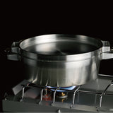 ステンレスダッチオーブン10インチハーフ