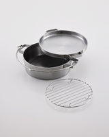 ステンレスダッチオーブン10インチハーフ