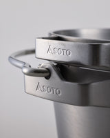 ステンレスダッチオーブン10インチハーフ