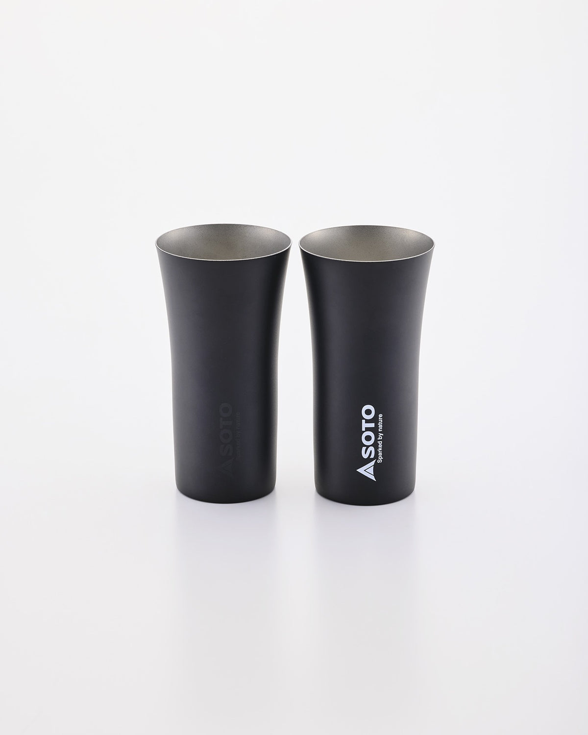 数量限定】ステンレスビアタンブラー ブラック 400ml 2本ギフトセット