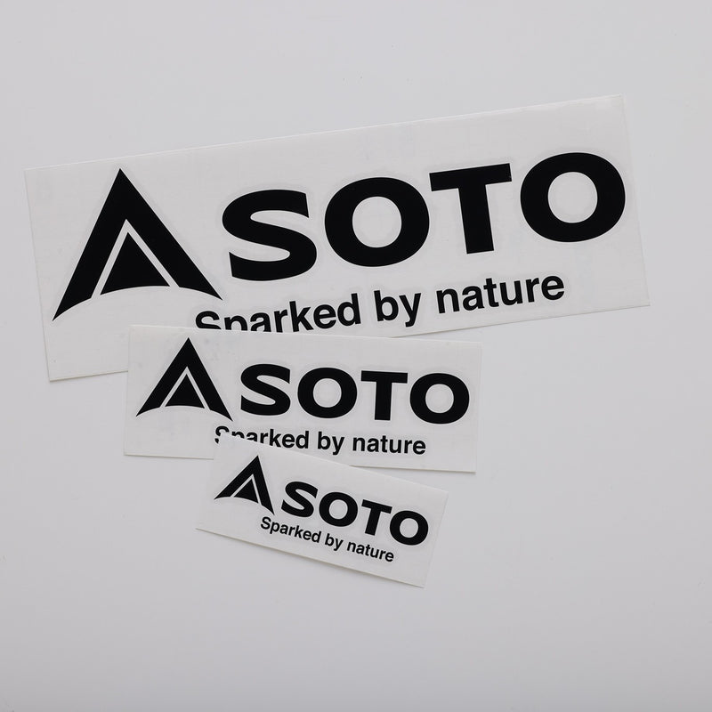 SOTOステッカー ブラック