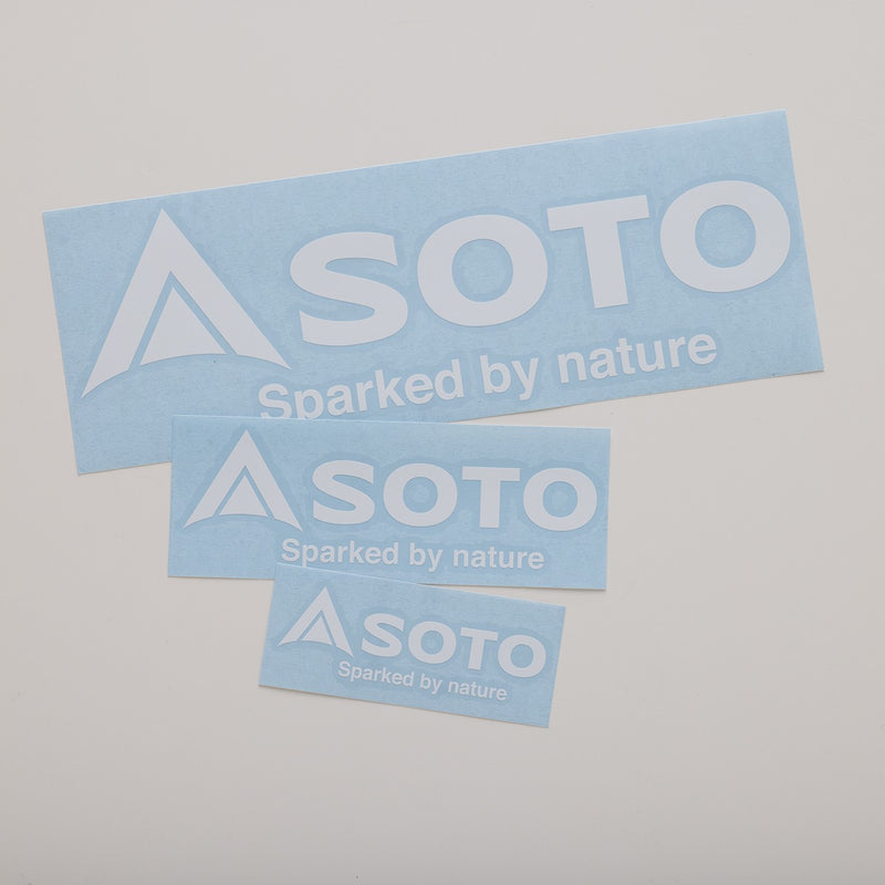 SOTOステッカー ホワイト