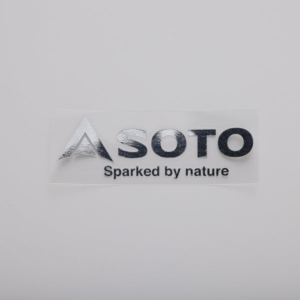 SOTOステッカー　ヘアライン（170 × 56mm）