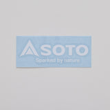 SOTOステッカー ホワイト